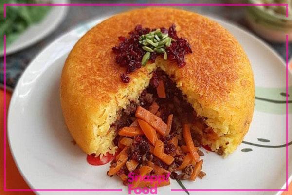 طرز تهیه ته چین فیروزکوهی با دستور پخت متفاوت