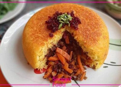 طرز تهیه ته چین فیروزکوهی با دستور پخت متفاوت